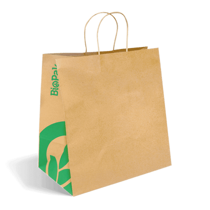 Jumbo Twist Handle Kraft Paper Bag