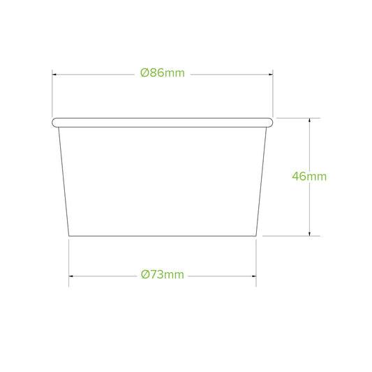 150ML/5OZ ICE CREAM BIOCUP