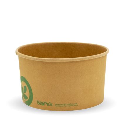 1,000ml Large Kraft BioBowl