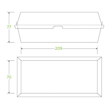 Hot Dog BioBoard Box