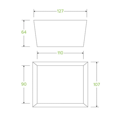 Small BioBoard Lunch Box