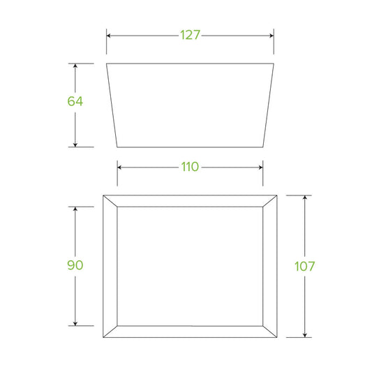 Small BioBoard Lunch Box