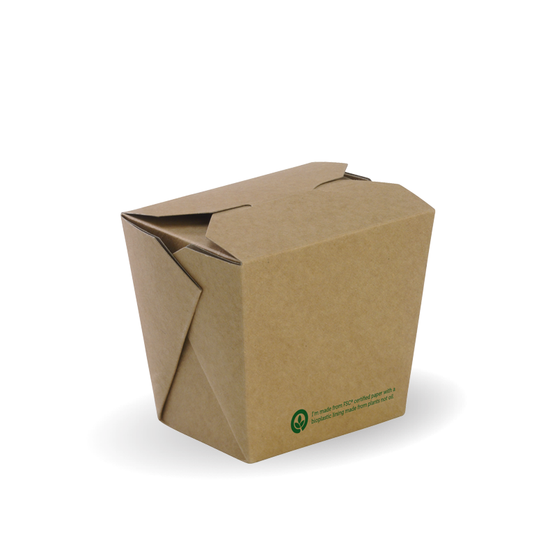 480ml/16oz  Bioboard Noodle Box