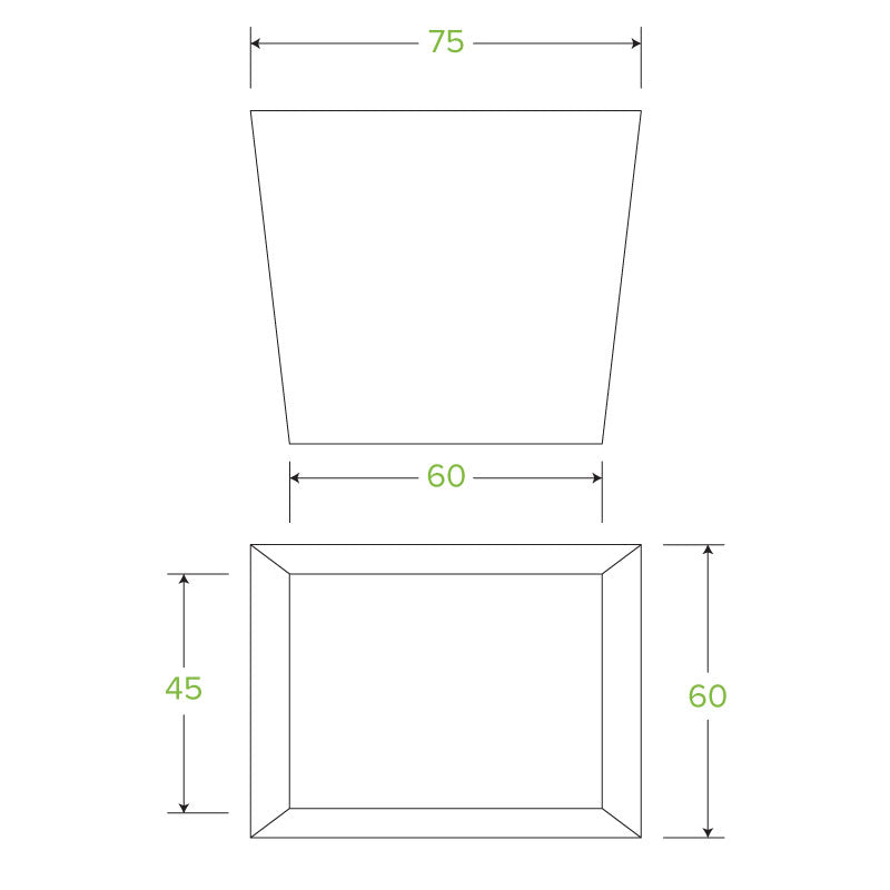 240ml/8oz BioBoard Noodle Box