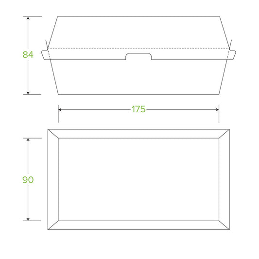 Regular Snack BioBoard Box
