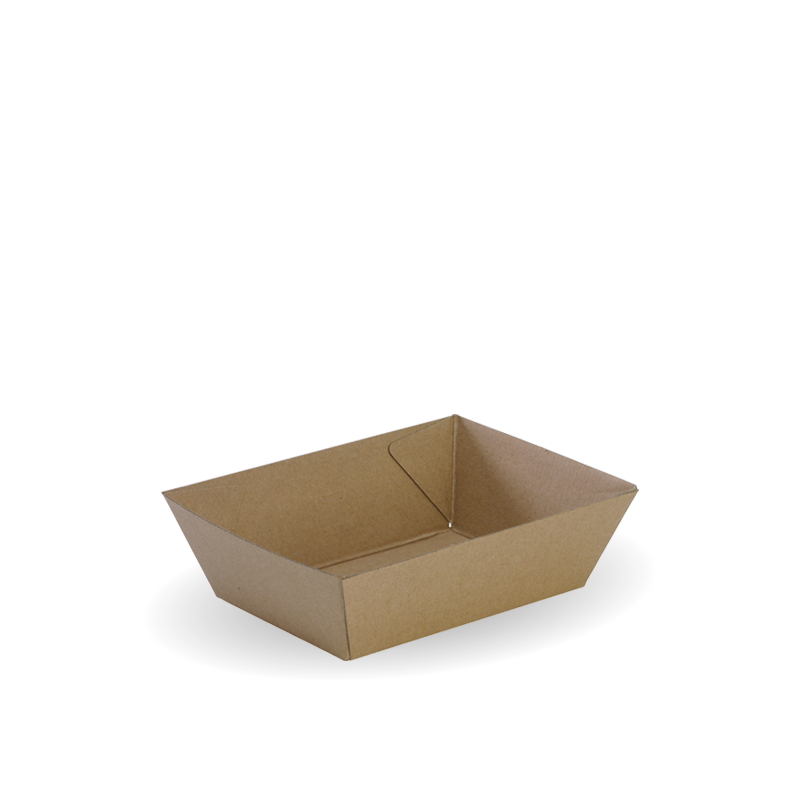 KRAFT TRAY SIZE # 1