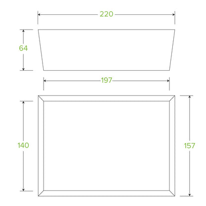 Large Lunch Box With PLA Window