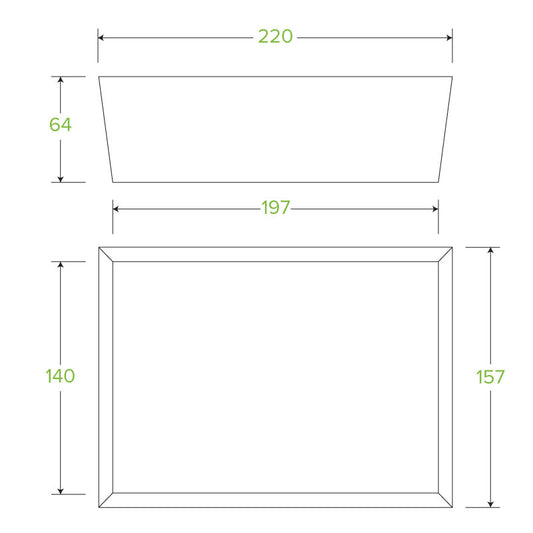 Large Lunch Box With PLA Window