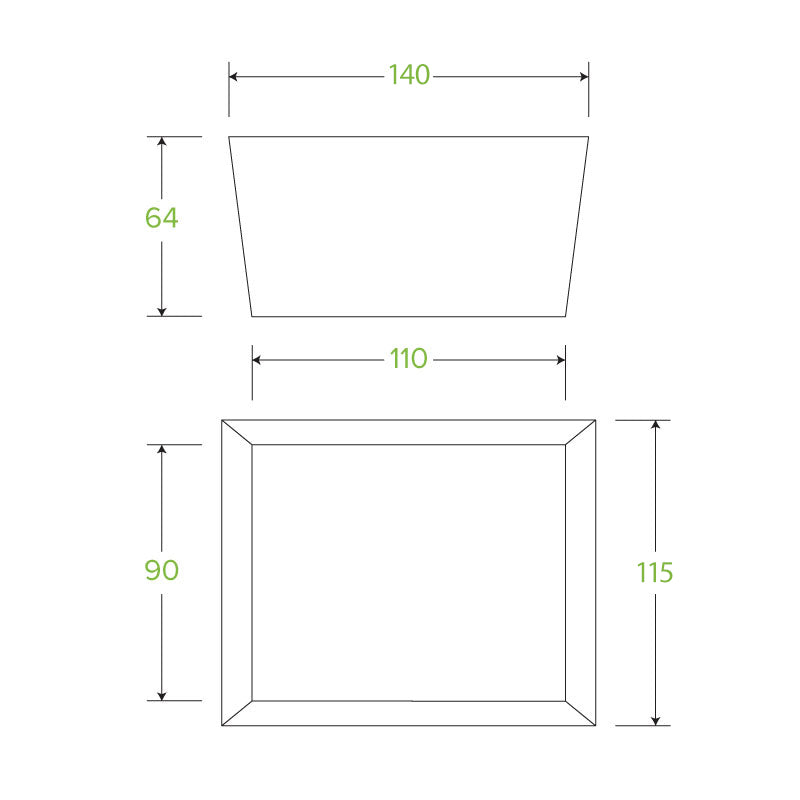 Small Lunch Box With PLA Window