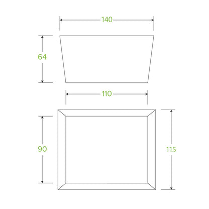 Small Lunch Box With PLA Window