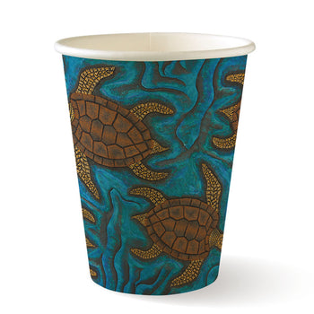 390ML/12OZ(90MM) Indigenous Art Double Wall BioCup