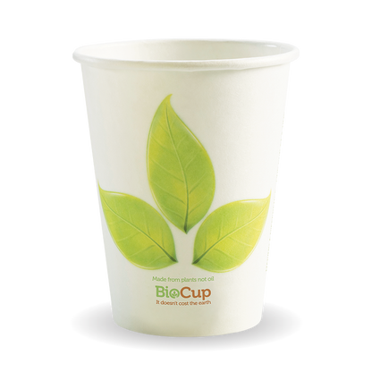 390ml / 12oz (90mm) Leaf Single Wall BioCup
