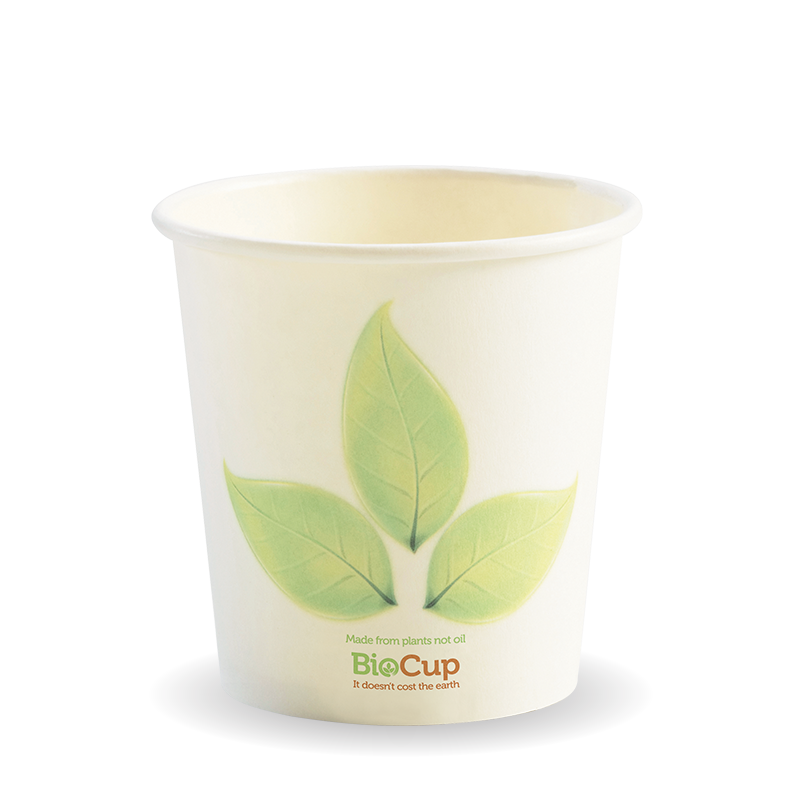 120ml / 4oz Leaf Single Wall BioCup