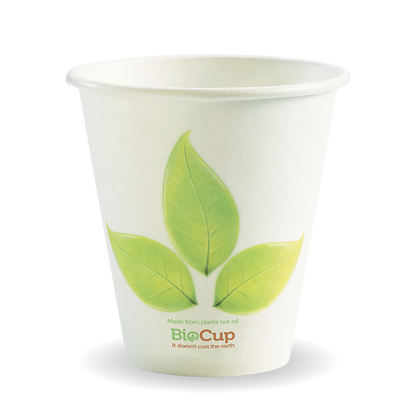 280ml / 8oz (90mm) Leaf Single Wall BioCup