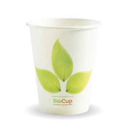 280ml / 8oz (80mm) Leaf Single Wall BioCup