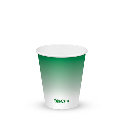 BioPak 300ml / 10oz (90mm) Cold Paper BioCups - green fade