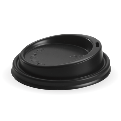 90mm White lid Fits 8oz uni-lid, 12, 16 & 20oz Cups - Choose your colour Black or White.