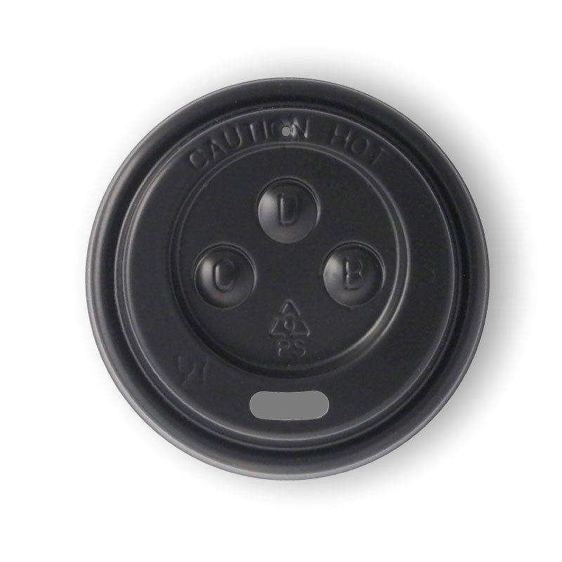 4oz/63mm PS Sipper lid - Choose your colour Black or White