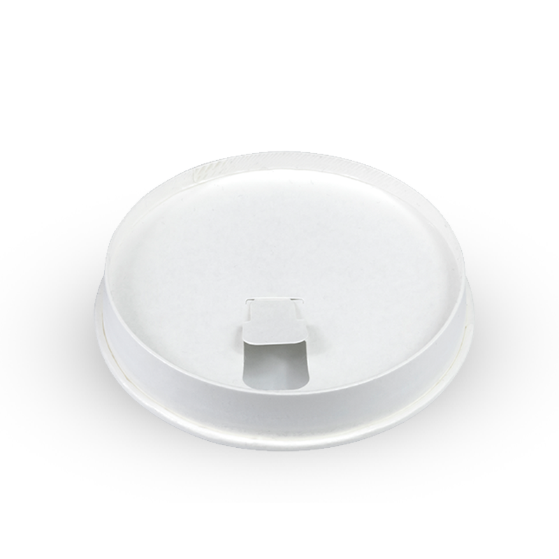 BioPak 80mm Paper Lid - white