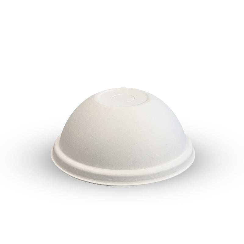 BioPak 80mm BioCane Dome Lid - white