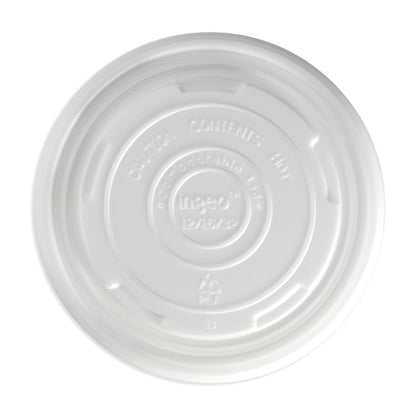 430-950ml/12-32oz BioBowl PLA White Lid