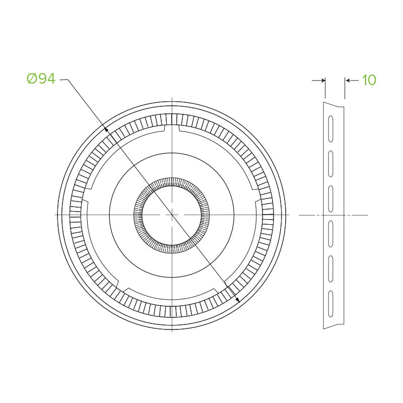 250ml/8oz BioBowl PP Lid
