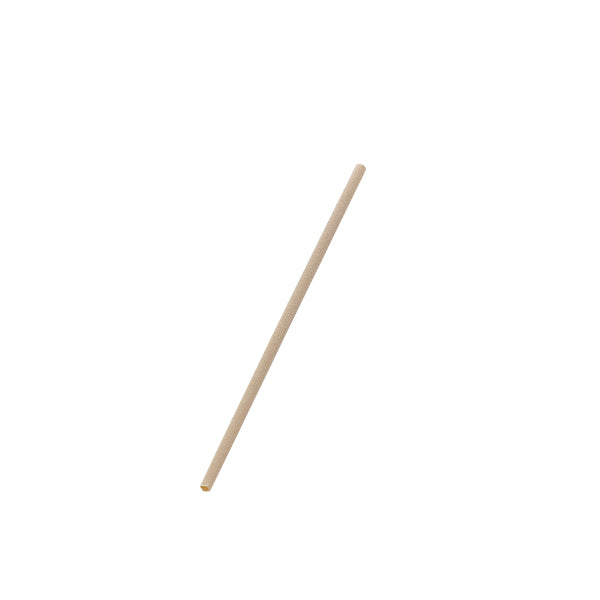 Bamboo Fiber Straw Cocktail 6mm x 130mm