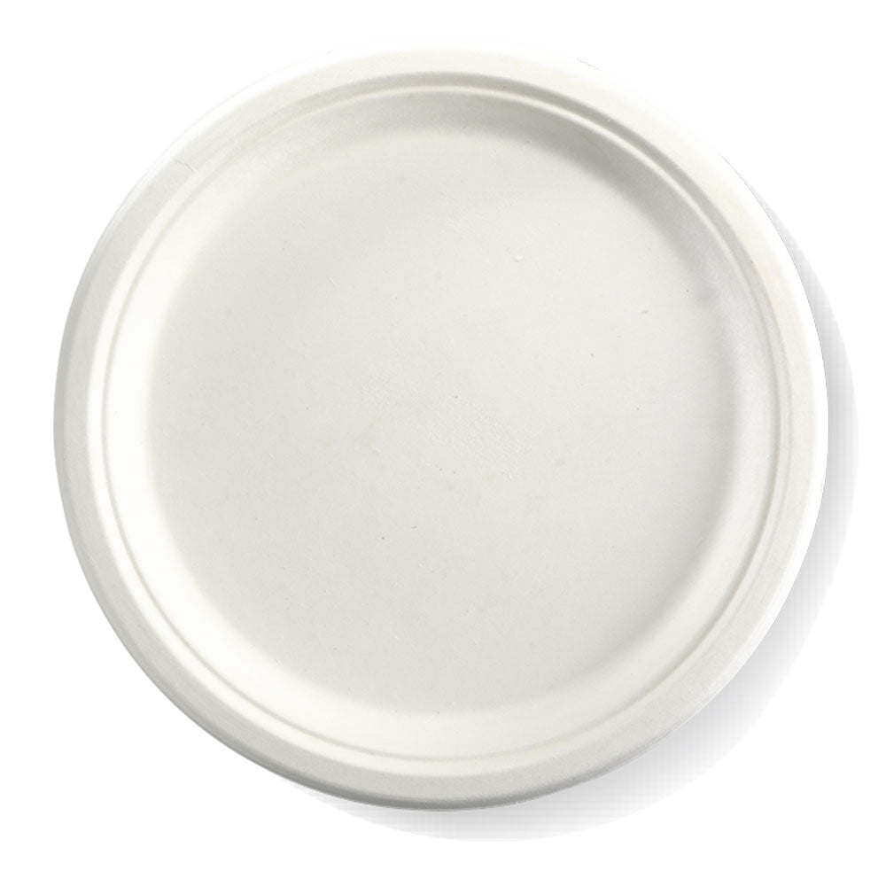 BioPak 25cm / 10‰ۡóÁÌ_•À_ White BioPlates - Individually wrapped 50pk