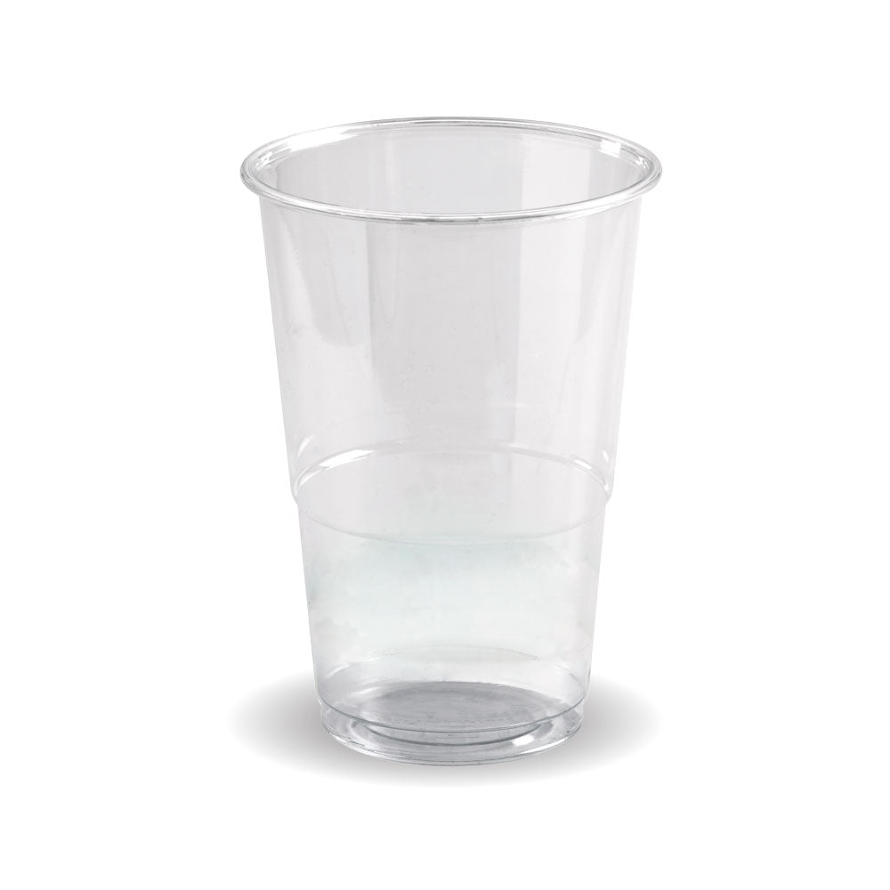 BioPak 280ml Clear BioCups Individually wrapped 25pk