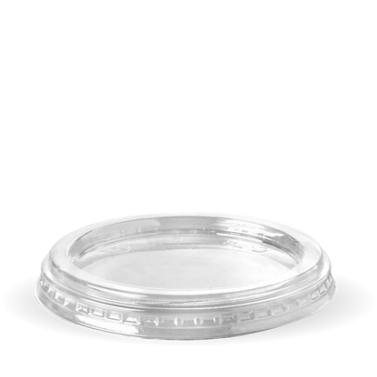 60-280ML BIOCUP FLAT LID- NO HOLE