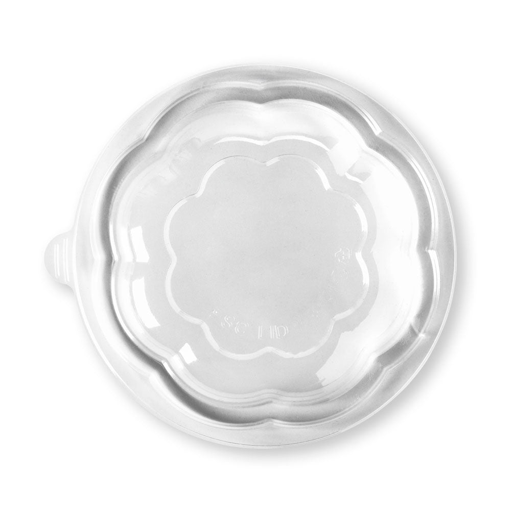 840 & 1,080ml / 24 & 32oz Clear Salad BioBowl Lid