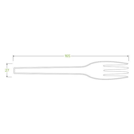 16.5cm/6.5" PLA Fork