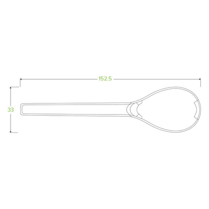 BioPak 15cm / 6” PLA Spoon