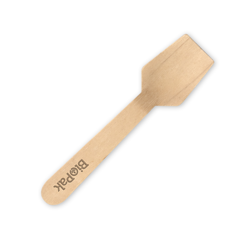 9.5 Cm Wood Ice Cream Spoon