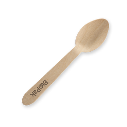 10cm Wood Teaspoon