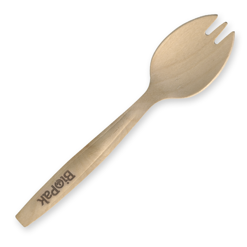 16cm Wood Spork
