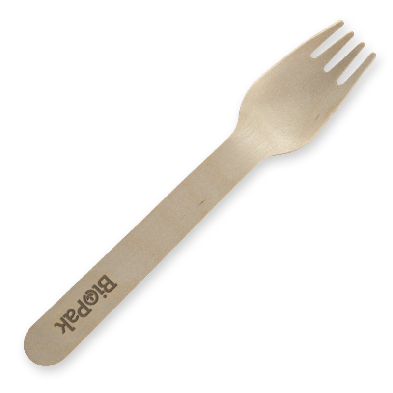 16cm Coated Wood Fork