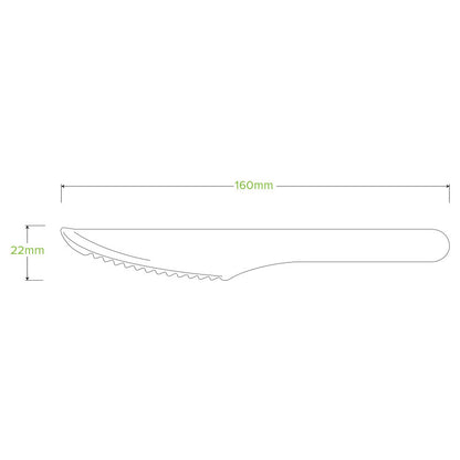 16cm Coated Wood Knife