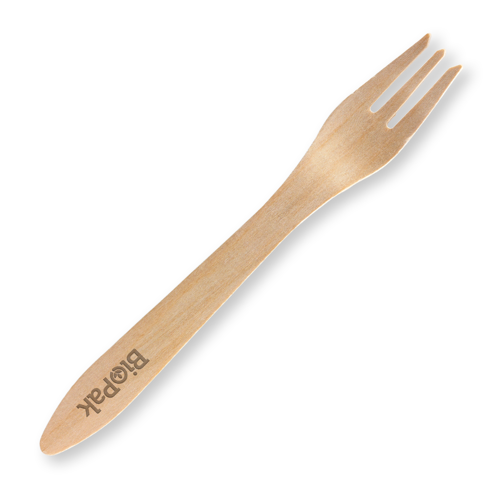 19cm Coated Wood Fork