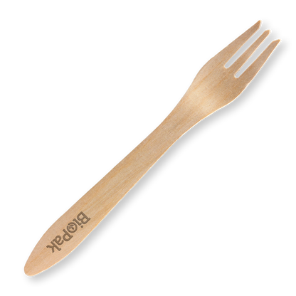 19cm Coated Wood Fork