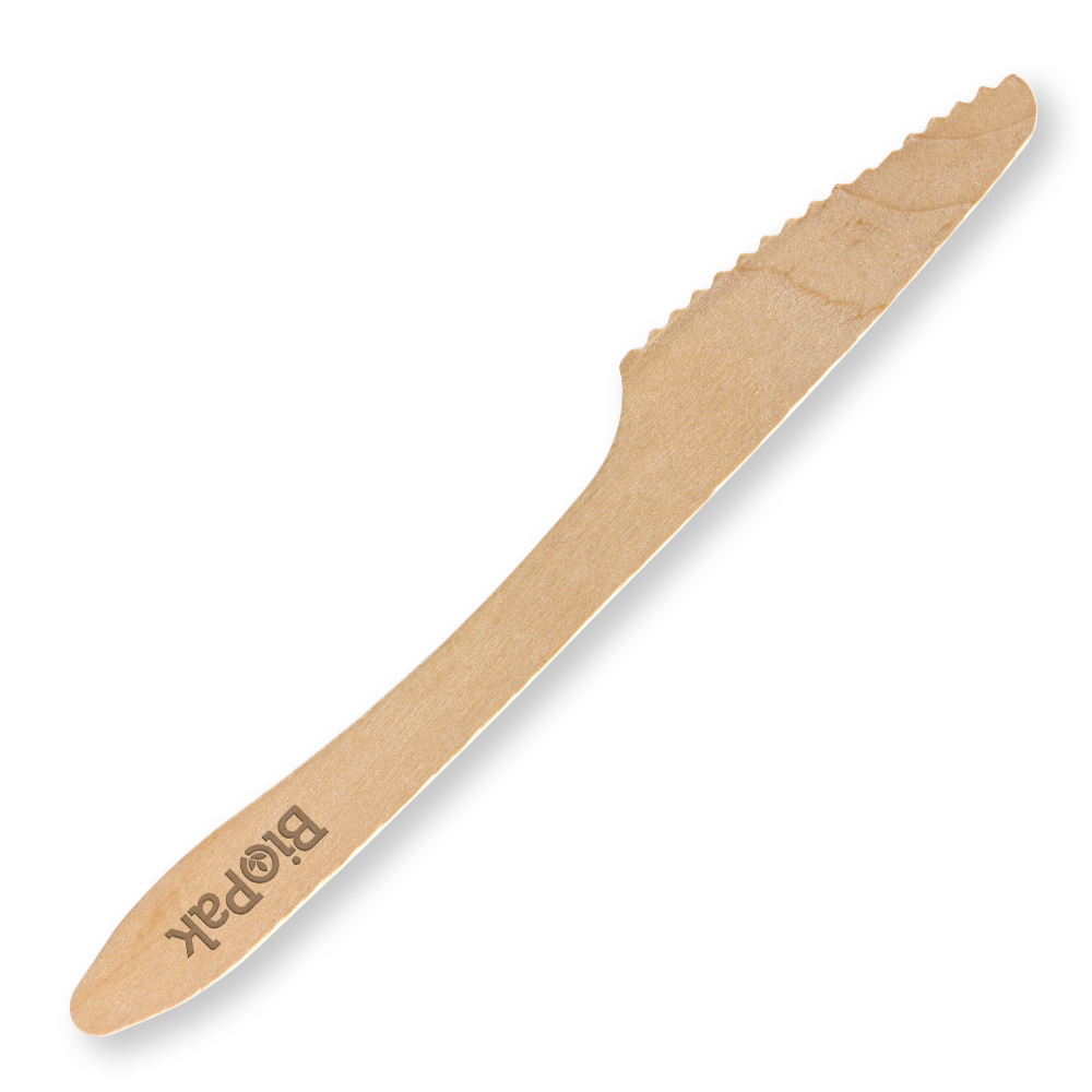 19cm Coated Wood Knife