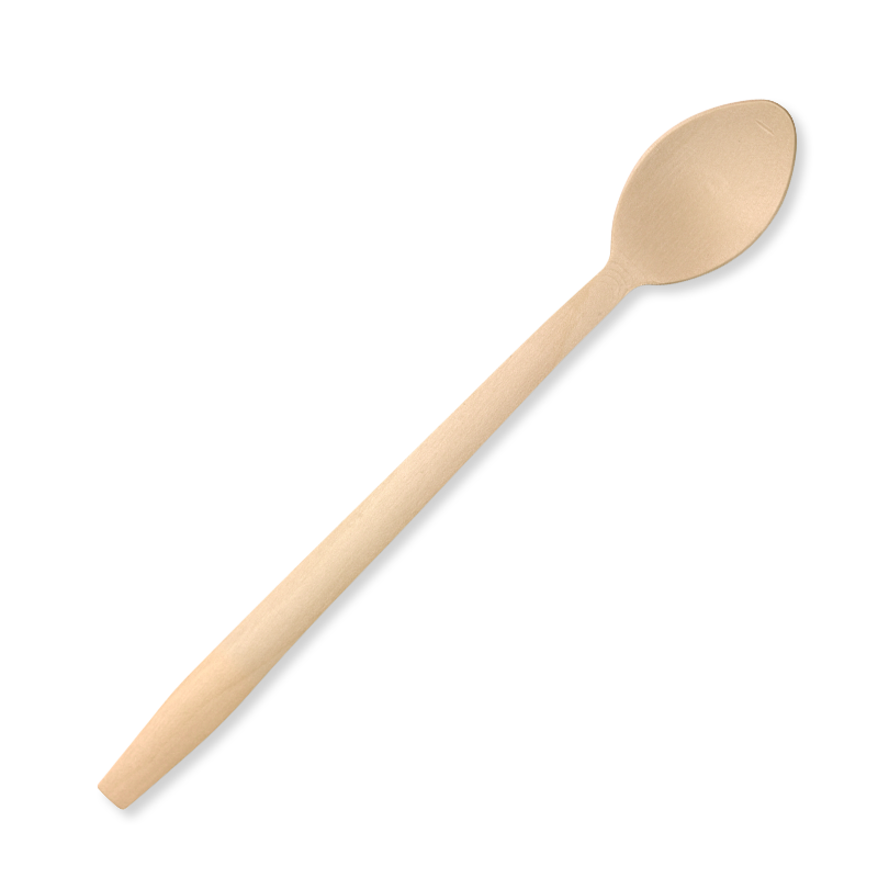 20cm Coated Wood Spoon