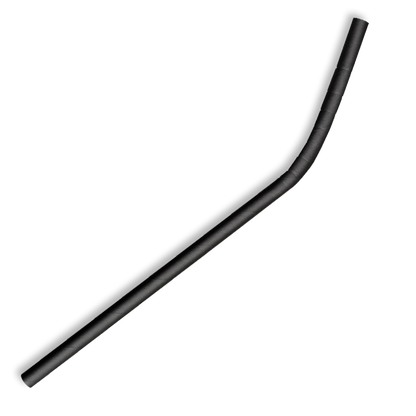 6MM REGULAR BENDY BLACK BIOSTRAW