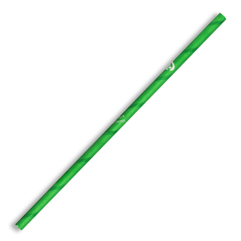 6MM REGULAR GREEN BIOSTRAW