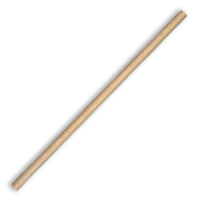 6MM REGULAR KRAFT BIOSTRAW