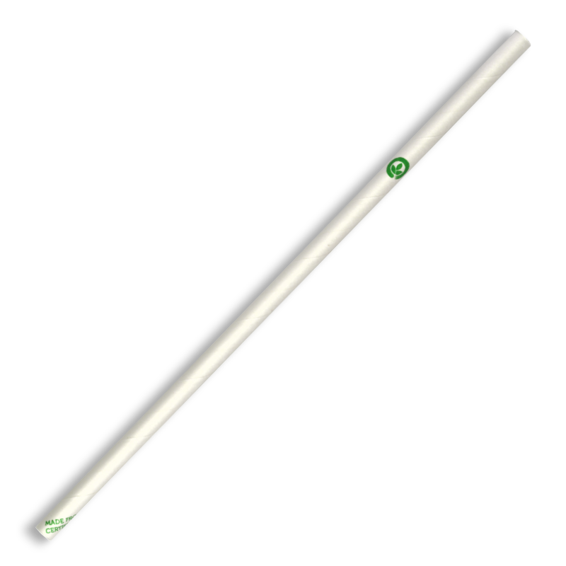 6MM REGULAR WHITE BIOSTRAW