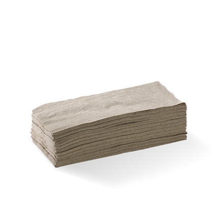2 Ply 1/18 Fold Natural Lunch BioNapkin