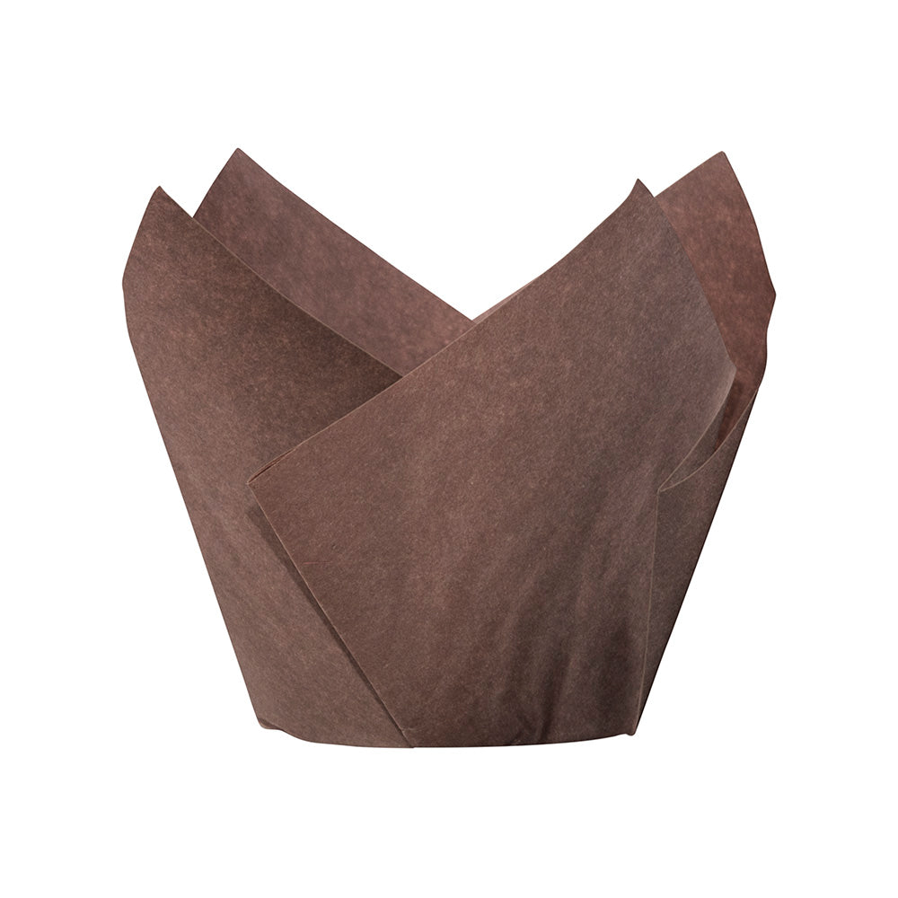 Takeaway Muffin Wrap Brown 60x50mm