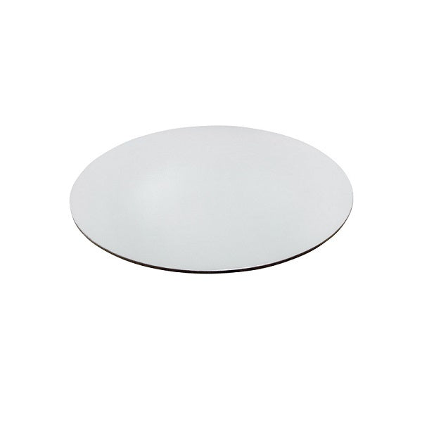 OSLO 12 inch  Round STD Foiled Cake Board - Silver Carton of 100