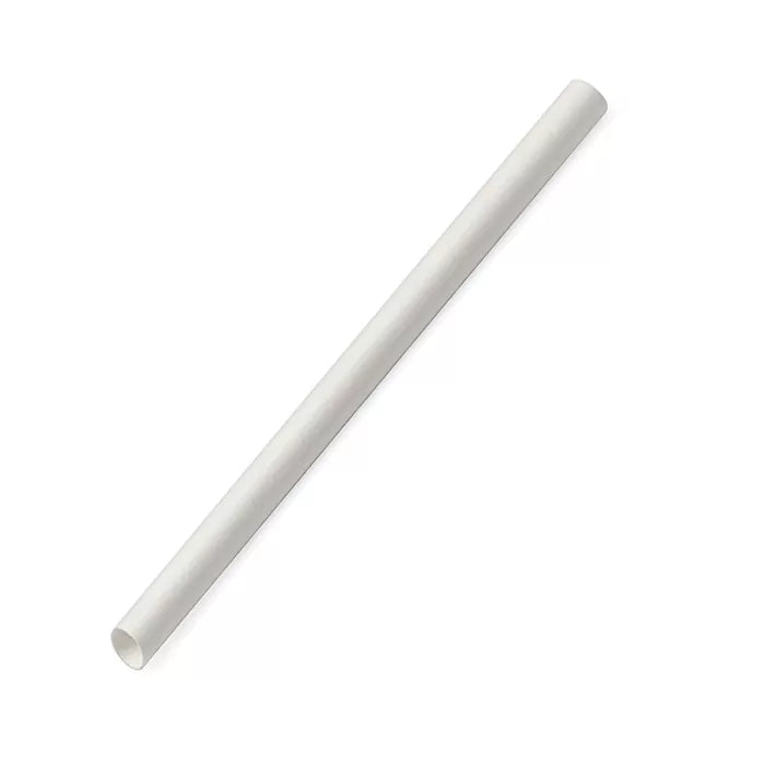 Greenmark White Paper Bubble Tea Straw